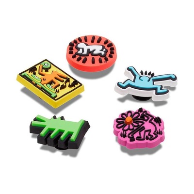 Kit Jibbitz? Crocs Keith Haring com 5 Peças - Foto 2