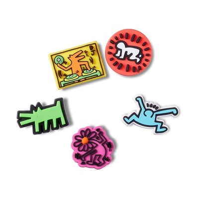 Kit Jibbitz? Crocs Keith Haring com 5 Peças - Foto 1