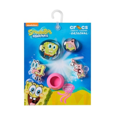 Kit Jibbitz?Crocs Bob Esponja Bolha Pack com 5 Peças - Foto 4