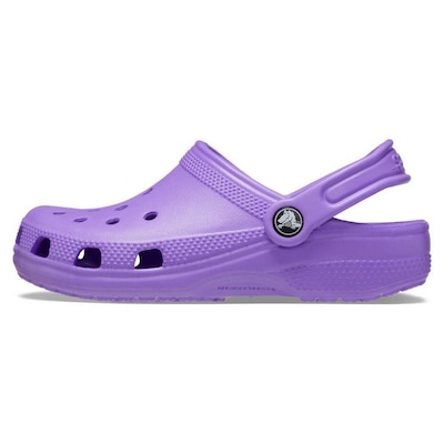Sandália Crocs Classic Clog Kids Galaxy - Infantil - Foto 6