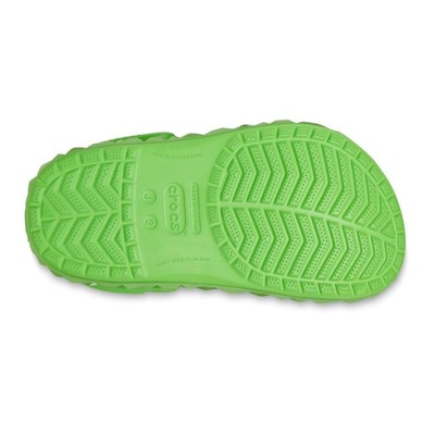 Sandália Crocs Crocband Geometric Glow Band Clog T - Infantil - Foto 3