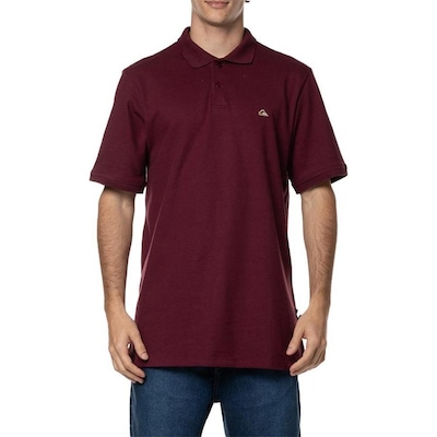 Camisa Polo Quiksilver Embroidery Piquet - Masculina - Foto 1