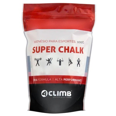 Magnésio Super Chalk 100G 4Climb Escalada Cross - Foto 2