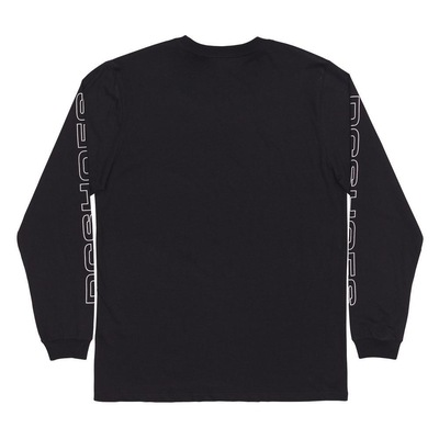 Camiseta Dc Shoes Manga Longa Static Outine Star Wt24 Preto - Foto 5