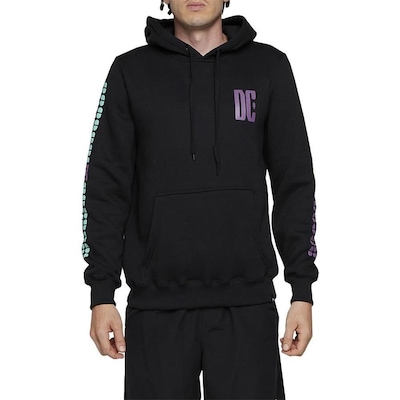 Blusão de Moletom com Capuz Dc Shoes Canguru Sportster - Masculino - Foto 1