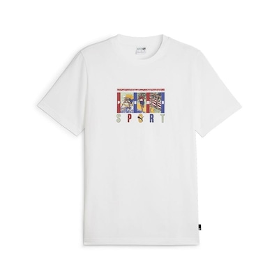 Camiseta Puma Graphics Puma Sport - Masculina - Foto 1