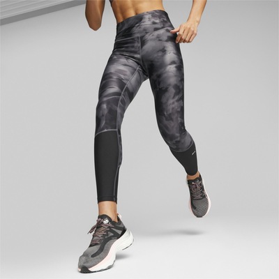 Calça Legging Cintura Alta Puma Ultraform Full Length Printed Running - Feminina - Foto 1