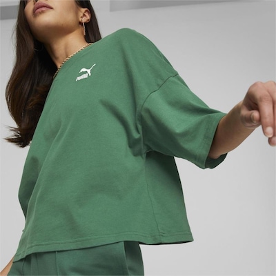 Camiseta Puma Classics Oversized - Feminina - Foto 6