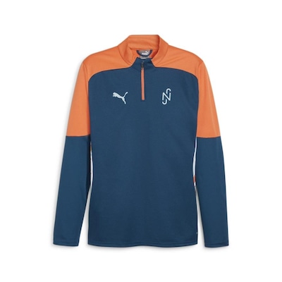 Camiseta Manga Longa Quarter-Zip Creativity Puma X Neymar Jr - Masculina - Foto 1