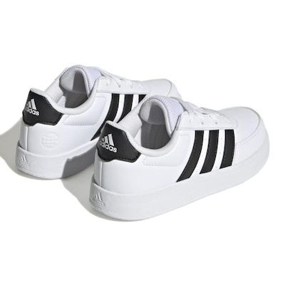 Tênis adidas Breaknet 2.0 - Infantil - Foto 4