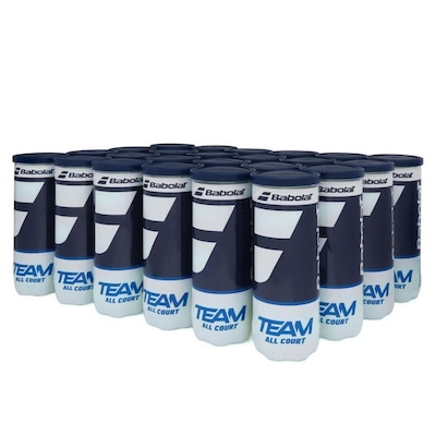 Bola de Tênis Babolat Team All Court Caixa Com 24 Tubos - Foto 1