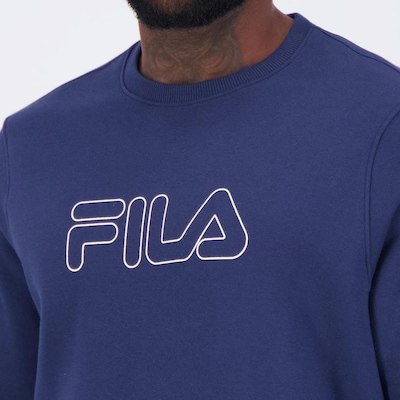 Blusão de Moletom Fila Classic Winter Outline - Masculino - Foto 5