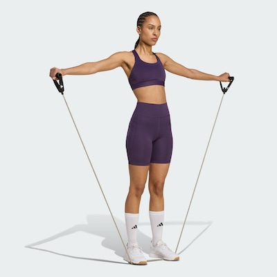 Shorts adidas Bolso 7-Inch Optime Essentials - Feminina - Foto 4