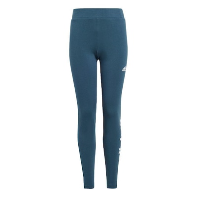 Calça Legging adidas G Lin Tig - Infantil - Foto 1