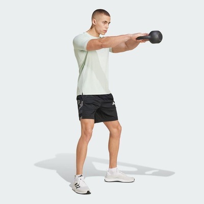 Shorts adidas Treino Camuflado Train Essentials - Masculino - Foto 6