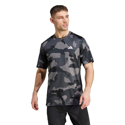 Camiseta adidas Estampada Train Essentials Camo - Masculina - Foto 2