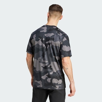 Camiseta adidas Estampada Train Essentials Camo - Masculina - Foto 5