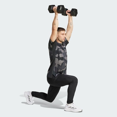 Camiseta adidas Estampada Train Essentials Camo - Masculina - Foto 6