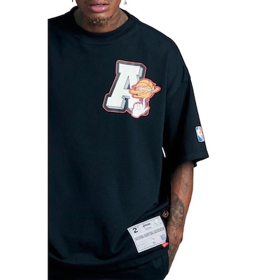 Camiseta Approve X Nba Oversized Basic - Masculina - Foto 3
