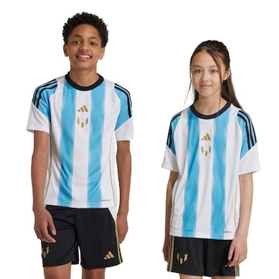 Camisa adidas Messi Treino - Infantil - Foto 3