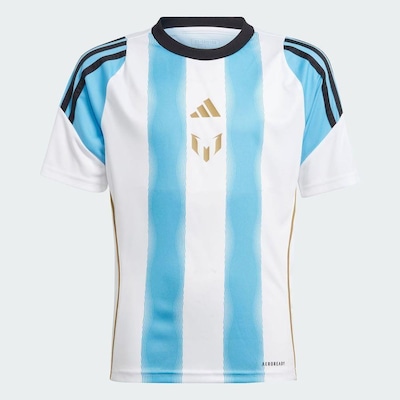 Camisa adidas Messi Treino - Infantil - Foto 4