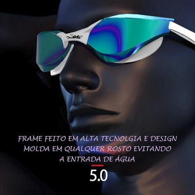 Óculos de Natação Gold Sports Snake Pro Performance 5.0 - Adulto - Foto 2