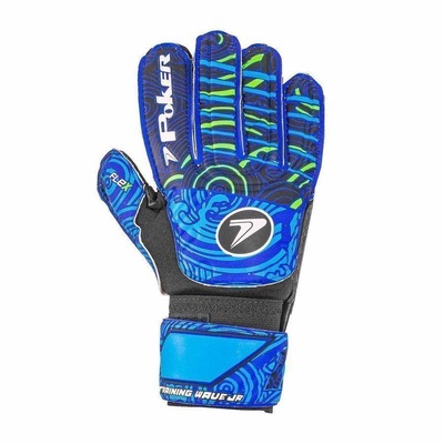 Luvas de Goleiro Poker Training Wave - Infantil - Foto 3