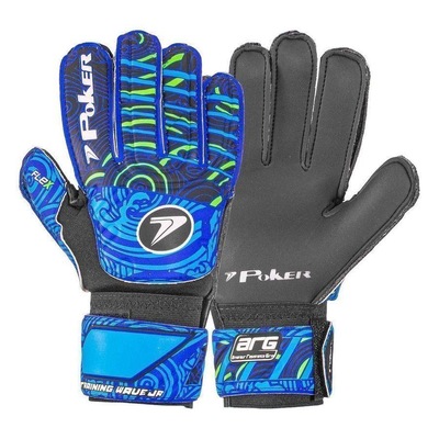 Luvas de Goleiro Poker Training Wave - Infantil - Foto 1