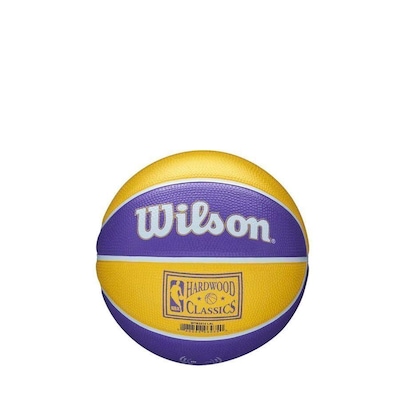 Mini Bola Basquete Wilson Nba Retro Lakers - Foto 5