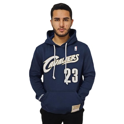 Blusão De Moletom NBA Cavaliers Lebron James M&N - Masculino - Foto 1