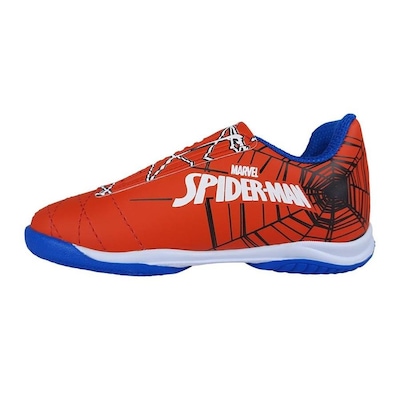 Chuteira Futsal Marvel Spider Man 4113 - Infantil - Foto 2