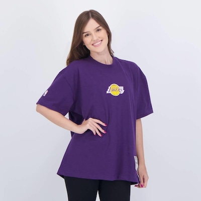 Camiseta Approve Over New Nba Lakers Bear - Feminina - Foto 2