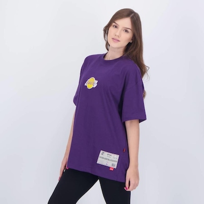 Camiseta Approve Over New Nba Lakers Bear - Feminina - Foto 3