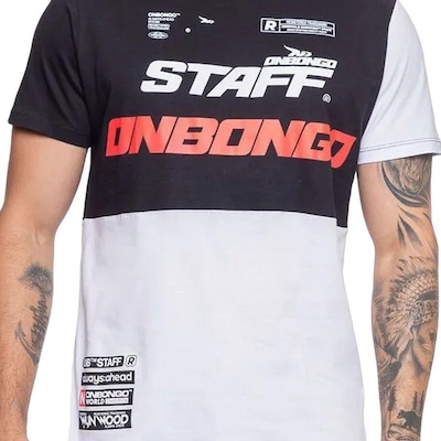 Camiseta Onbongo Staff Snc88 - Masculina - Foto 4