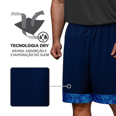 Bermuda Basquete Muvin Basic - Masculina - Foto 4