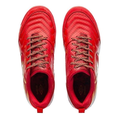 Chuteira Futsal Umbro Pro 5 Bump Dragon Year - Adulto - Foto 4