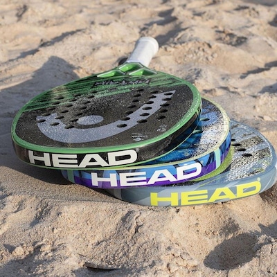 Raquete Beach Tennis Head Matrix New Carbono 3K - Foto 3