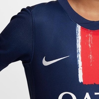 Camisa Paris Saint-Germain I 2024/25 Torcedor Pro - Infantil - Foto 5