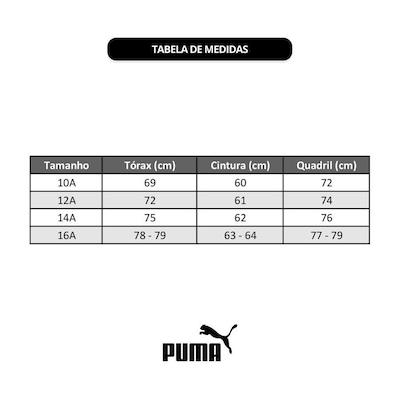 Camiseta Puma Manga Longa Uv50+  - Infantil - Foto 5