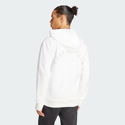 Jaqueta com Capuz adidas Hino Real Madrid - Masculina - Foto 5