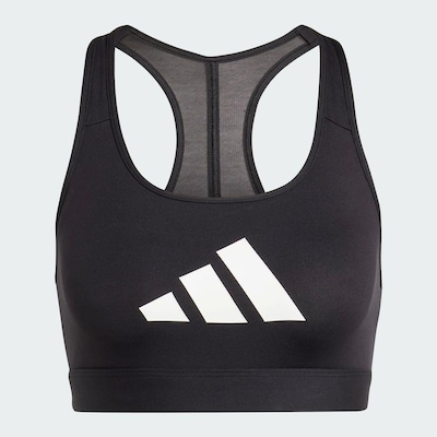 Top Fitness adidas Estampado Powerreact Big Logo - Feminino - Foto 3