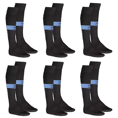 Kit de Meiões do Grêmio Umbro com 6 Pares - Adulto - Foto 1