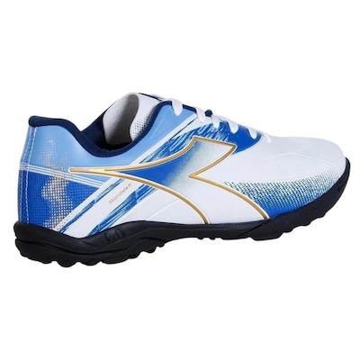 Chuteira Society Diadora Mondiale Ii + Par de Meia - Adulto - Foto 4