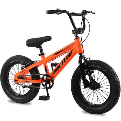 Bicicleta Krw Aro 16 Bigboy Aço Carbono Freio V-Brake M16 - Infantil - Foto 2