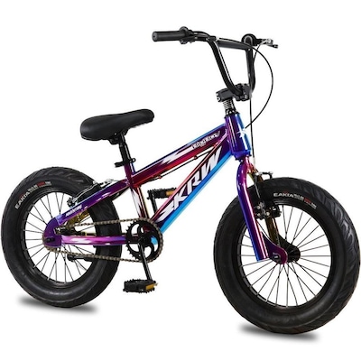 Bicicleta Krw Aro 16 Bigboy Aço Carbono Freio V-Brake M16 - Infantil - Foto 3