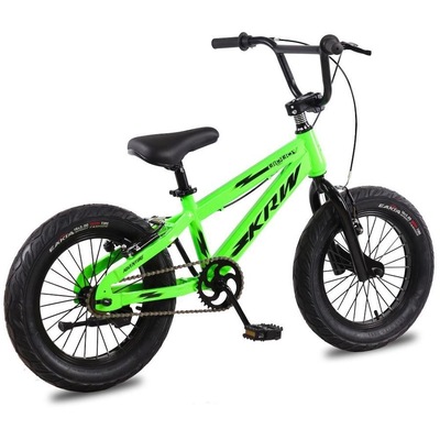 Bicicleta Krw Aro 16 Bigboy Aço Carbono Freio V-Brake M16 - Infantil - Foto 3