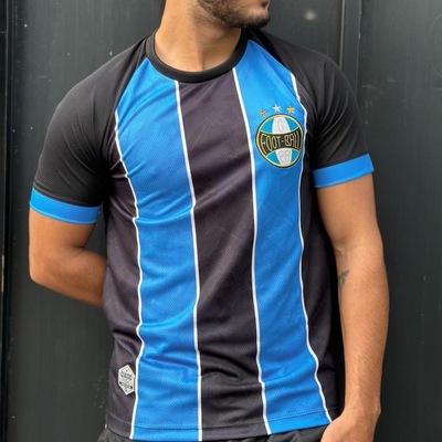 Camisa do Grêmio Classic Escudo Retrô Mania- Masculina - Foto 4