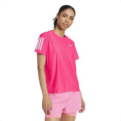 Camiseta Feminina adidas Manga Curta Own The Run Base - Foto 1