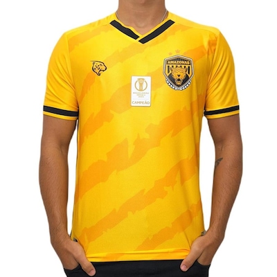 Camisa 1 Amazonas F.C 2023/2024 Super Bolla - Masculina - Foto 2