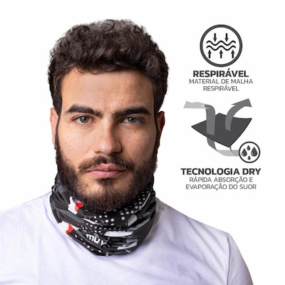 Bandana Faixa Tube Band Esportiva E02 UV50 Muvin - Foto 6